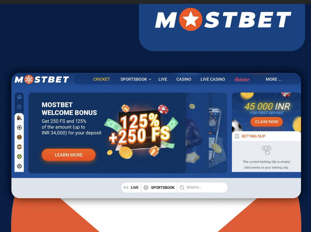 Download and install the Mostbet application