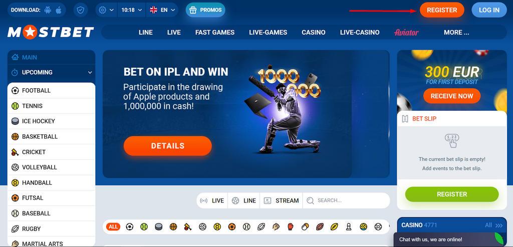 Mostbet Login - Registration