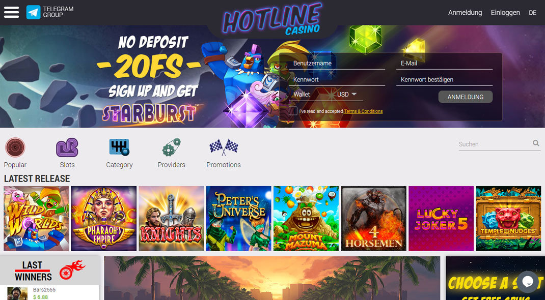 Hotline Casino Twoja brama do ekscytujących gier online
